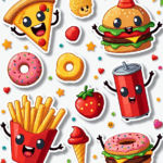 General Purpose Stickers -  Sheet v75